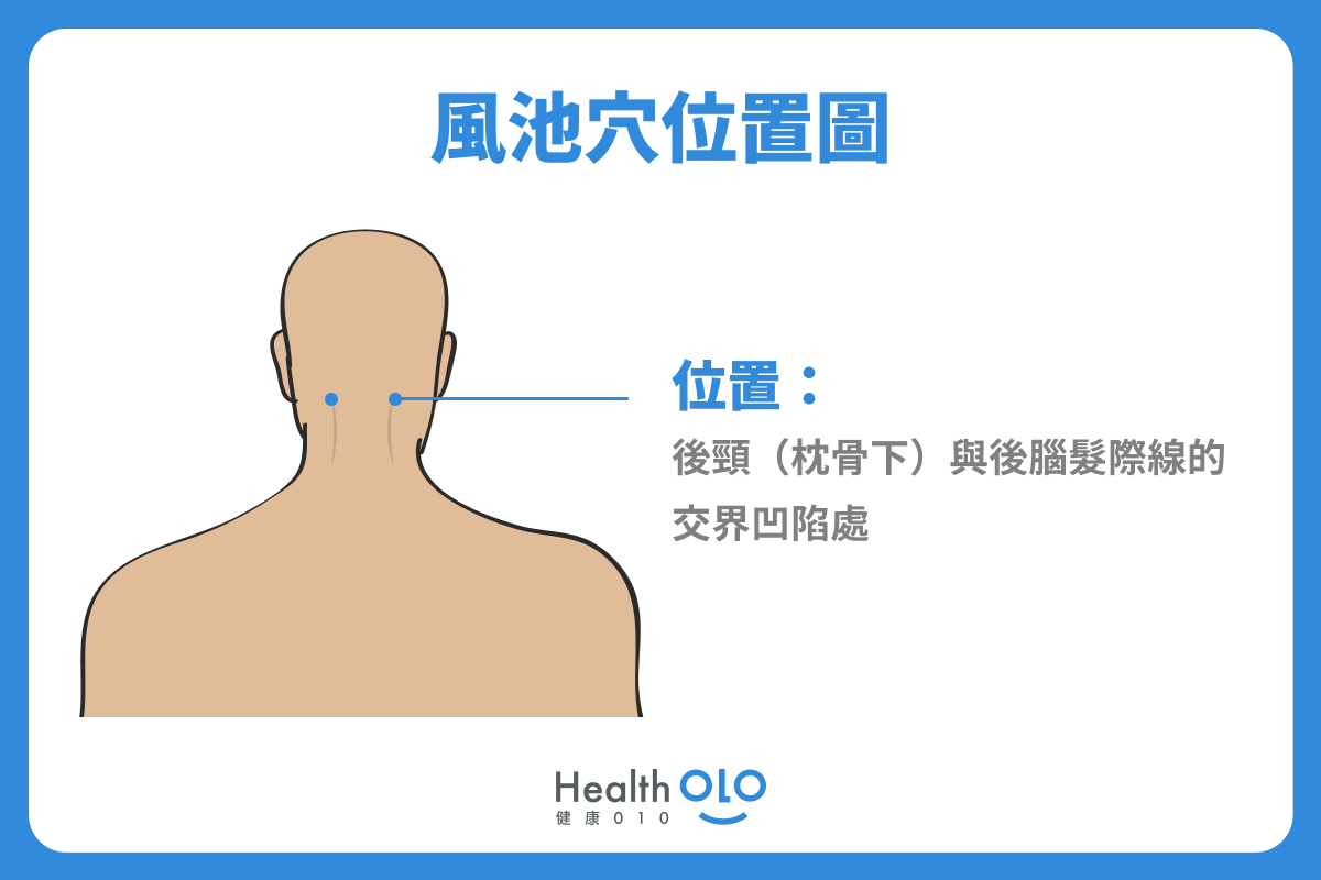 風池穴位置圖