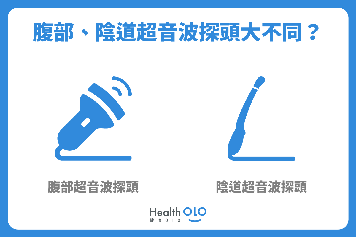 腹部、陰道超音波探頭比較