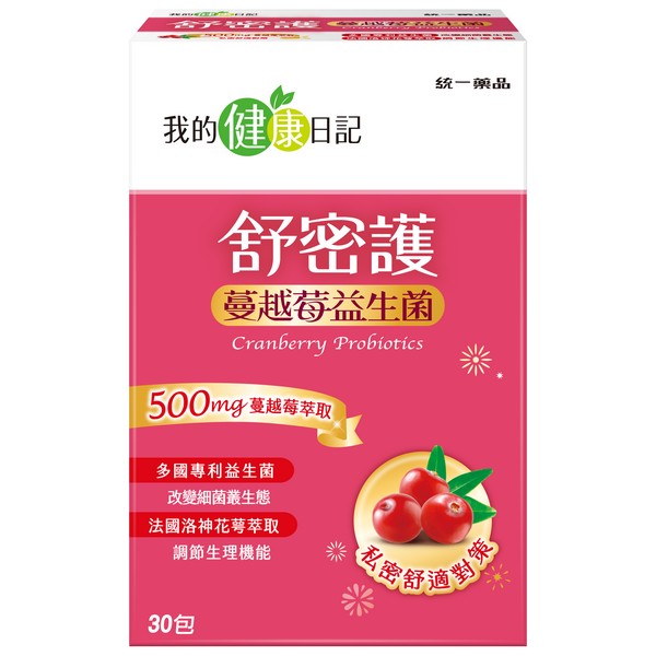 蔓越莓益生菌推薦｜舒密護蔓越莓益生菌