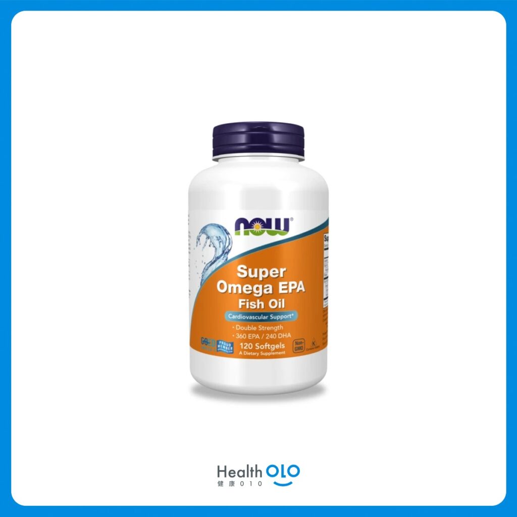 ADHD魚油推薦7：NOW Foods｜超級EPA魚油膠囊
