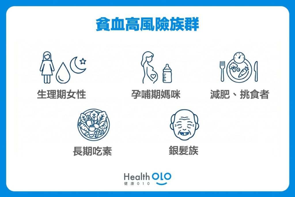 女生為什麼容易貧血？貧血高風險族群