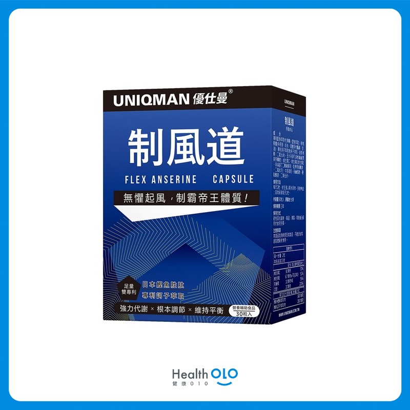 痛風保養推薦NO.3 UNIQMAN 制風道